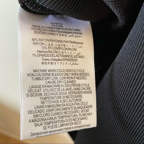 Bcbgmaxazria-jaydan black Bodycon Mini Dress - Picture 11 of 12